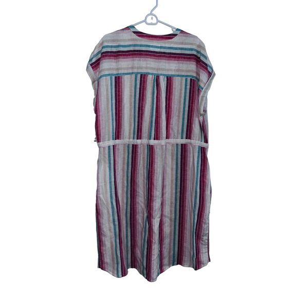 Time and Tru Multicolor cinched waist dress - Picture 2 of 5